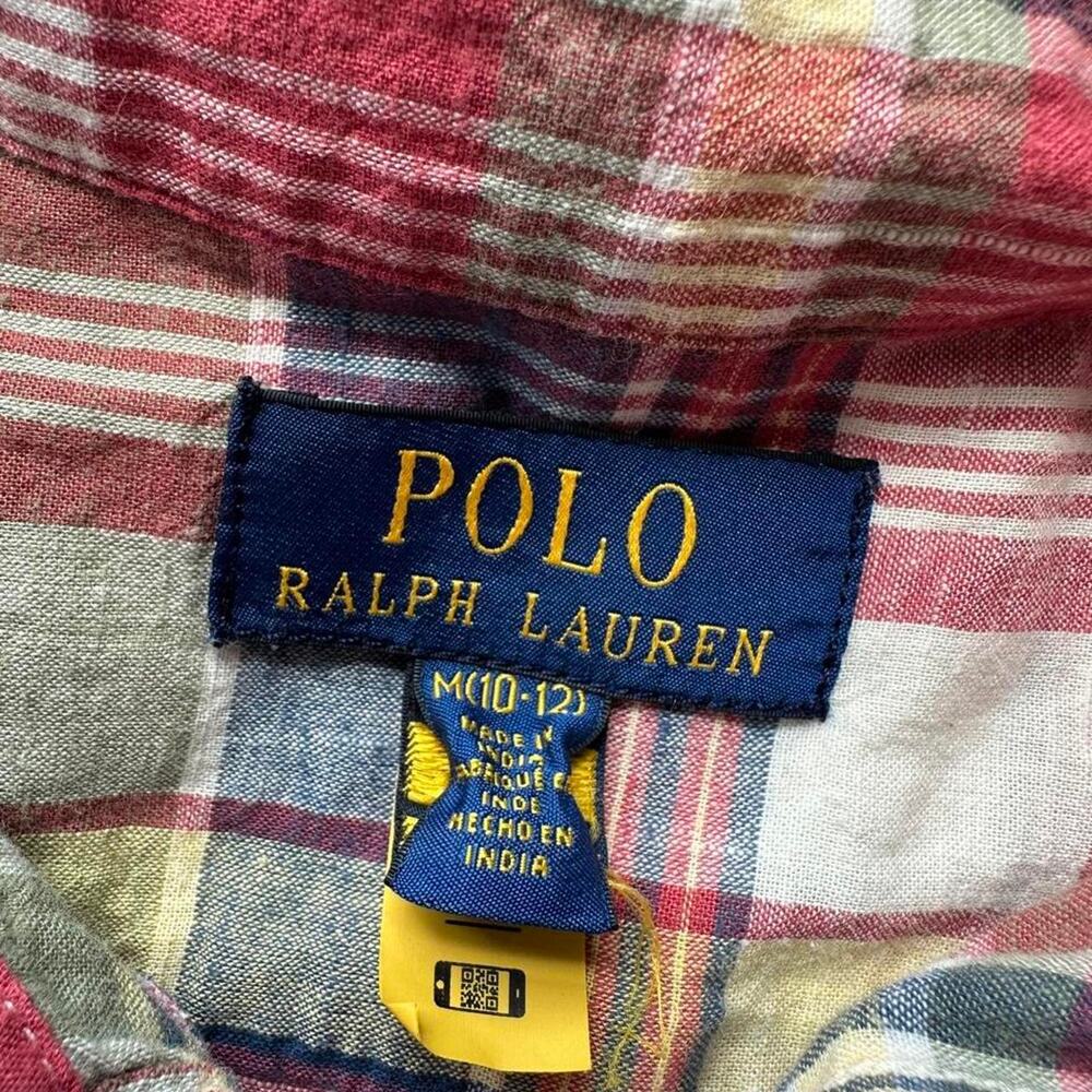 Polo ralph lauren red beige - Picture 3 of 5